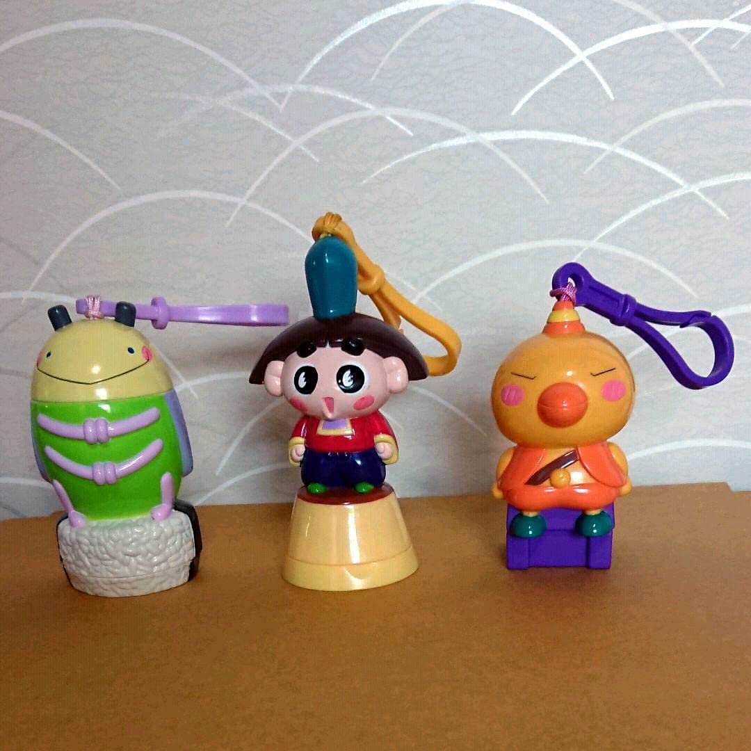 Amazon.co.jp: ハッピーセット・おじゃる丸・電ボ・キスケ・スタンプ